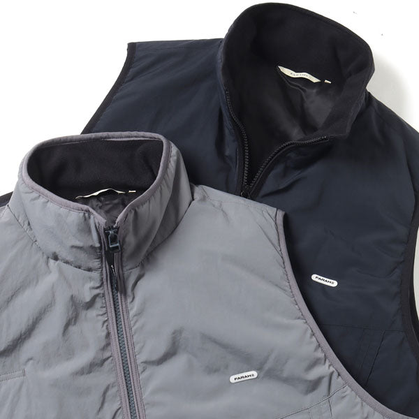 Nylon Zip Up Vest