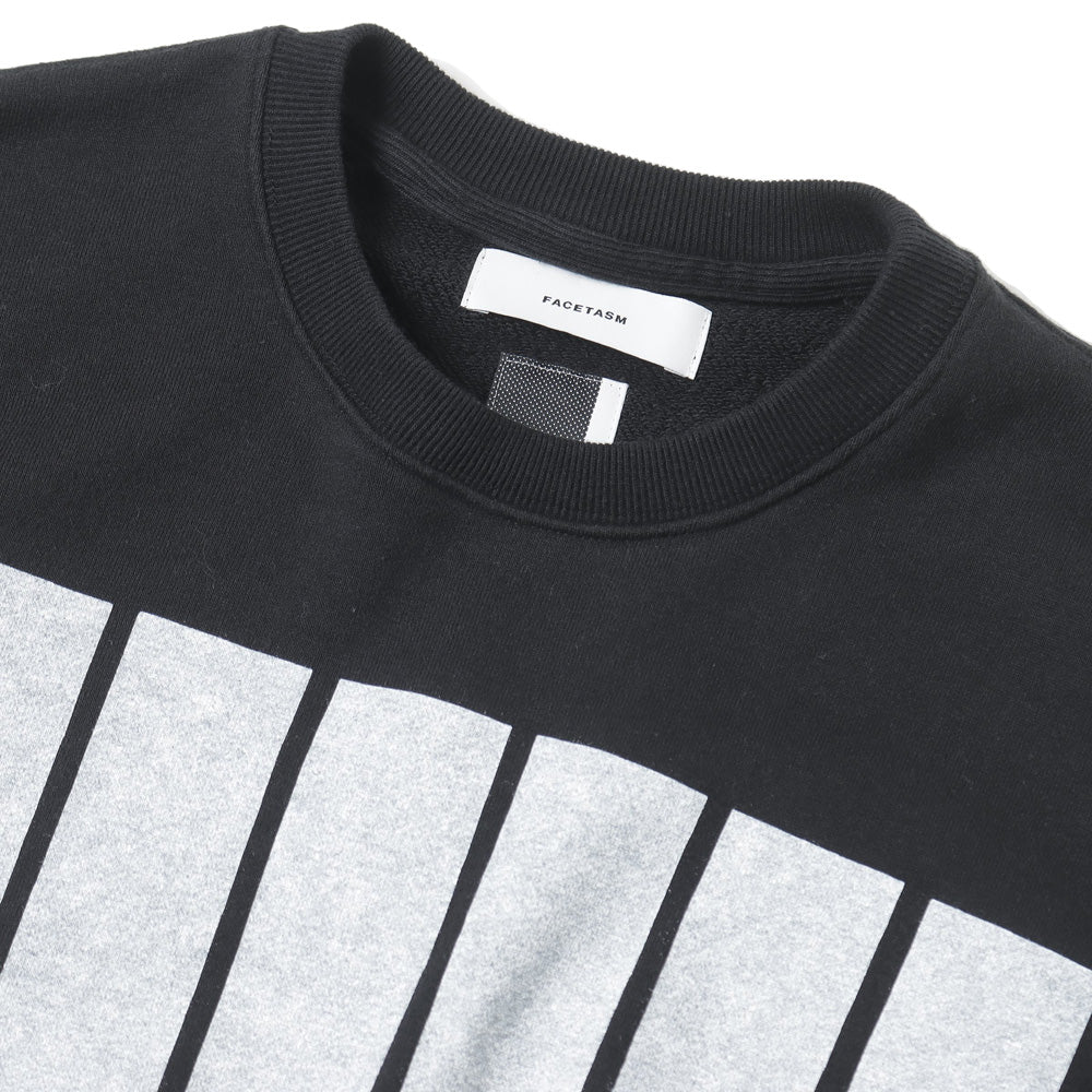 7 BARS ZIPPER SWEAT