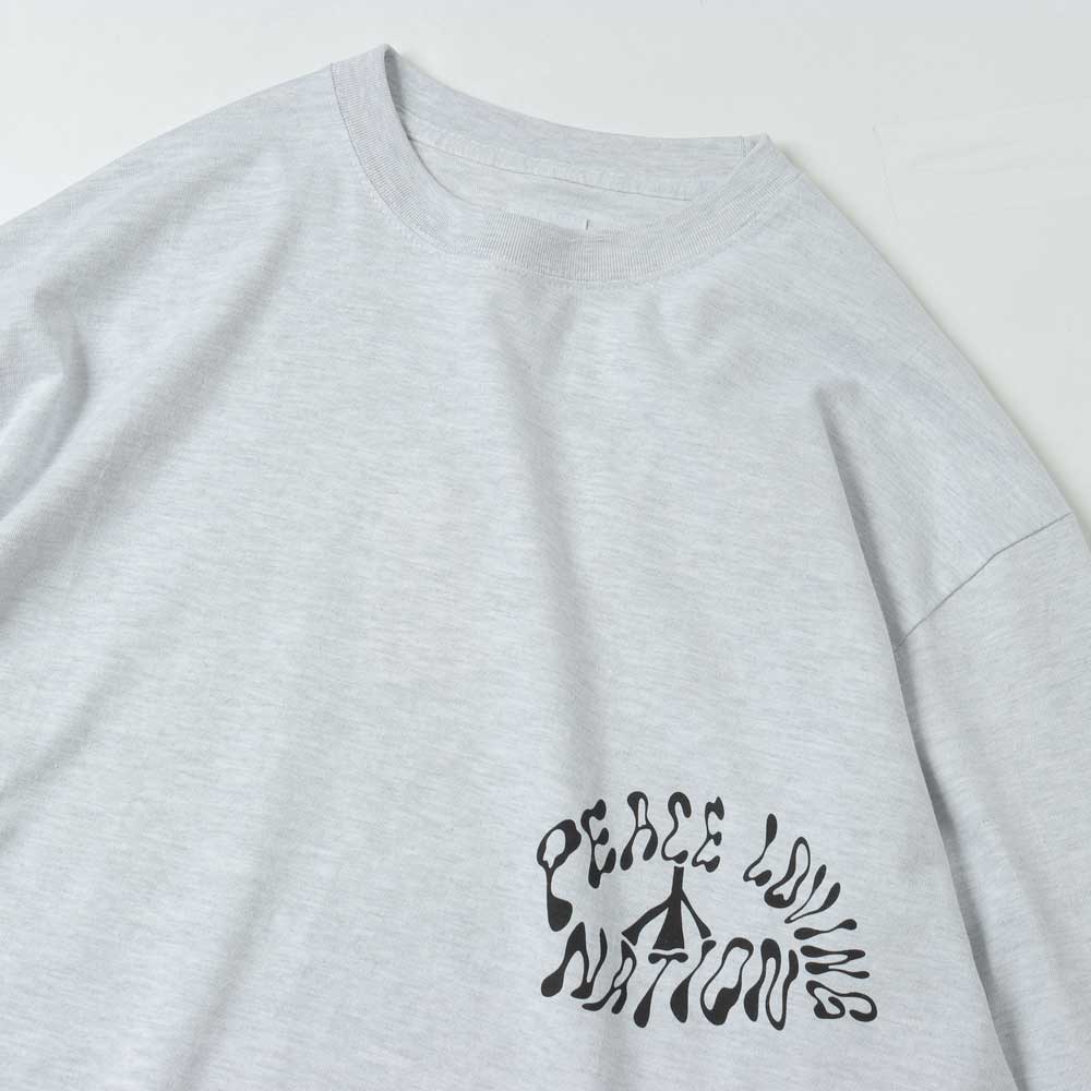 L/S T-SHIRT PEACE LOVING NATION