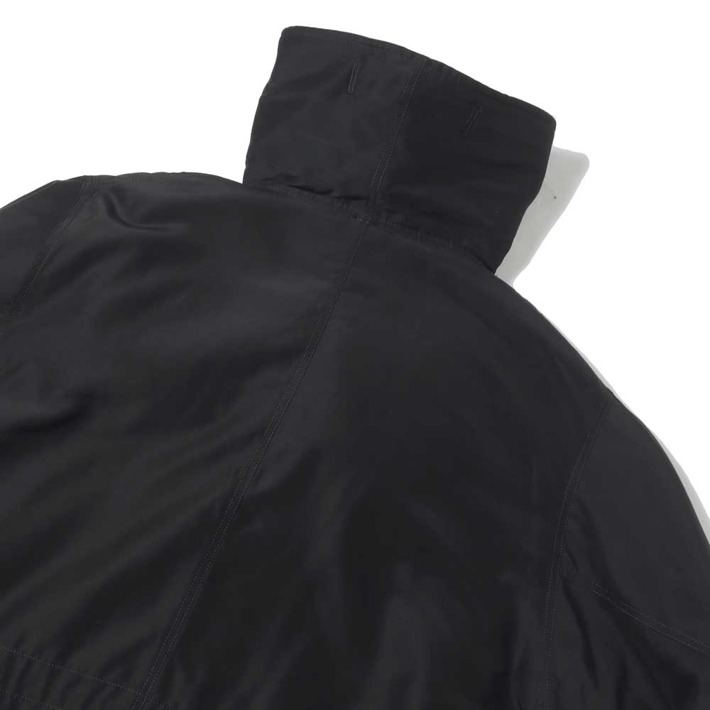 double-front cotton silk mods coat
