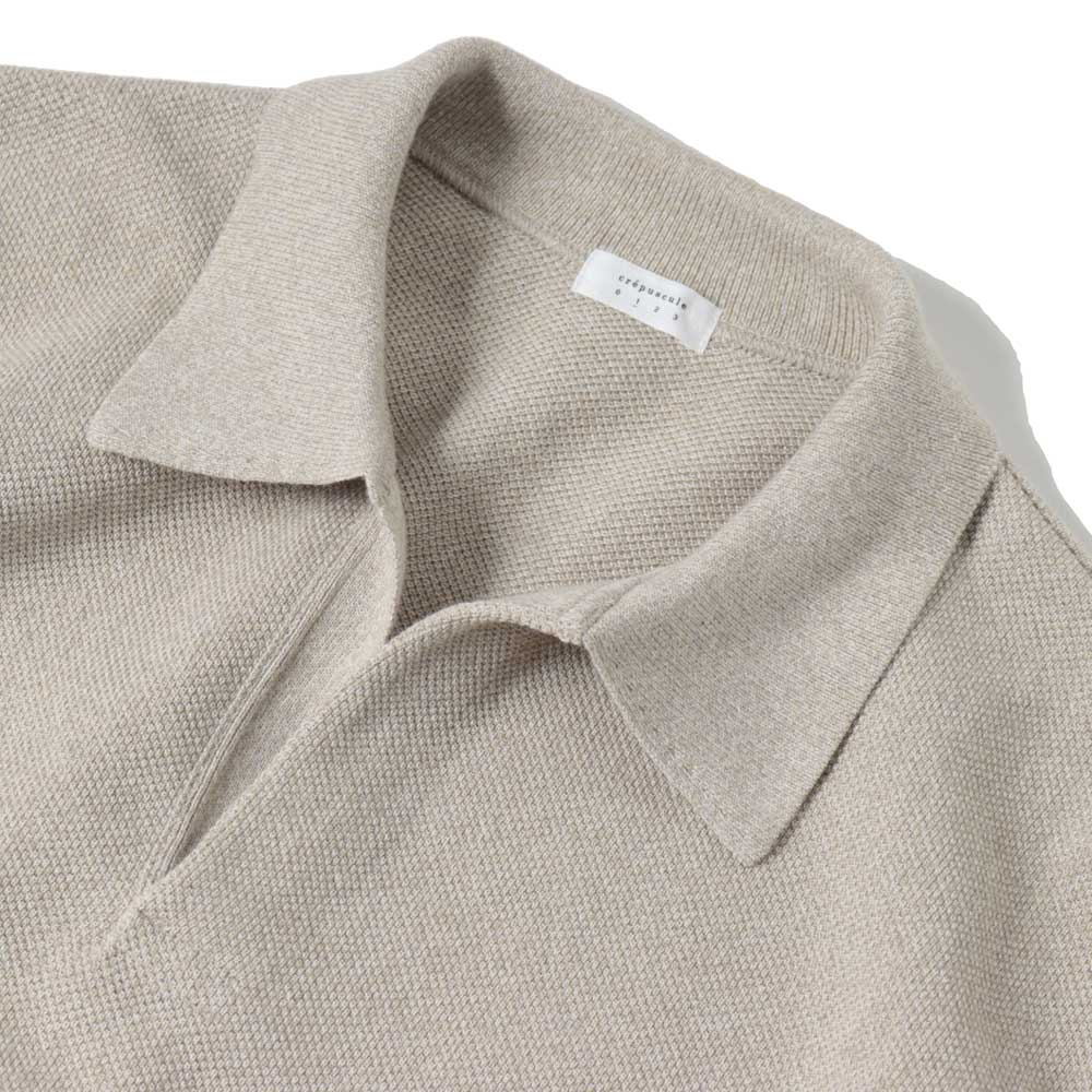 Moss Stitch Polo