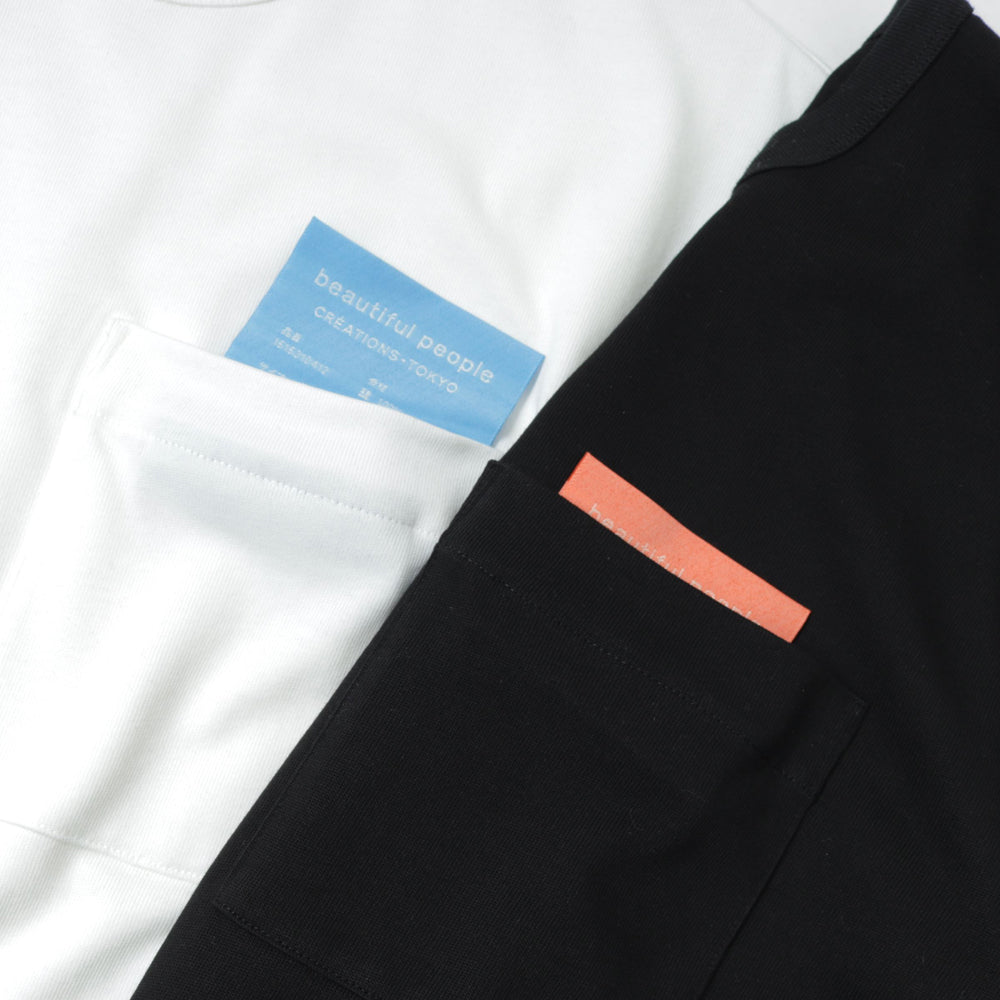 suvin compact jersey big QOL tag T-shirt