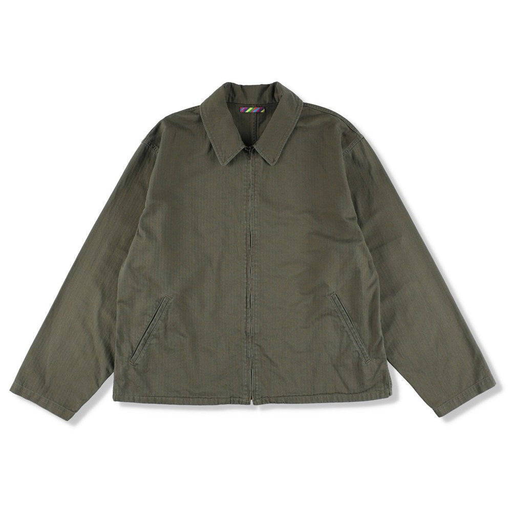 is-ness(イズネス)Herringbone Zip Jacket (1007AWJK08) | is-ness
