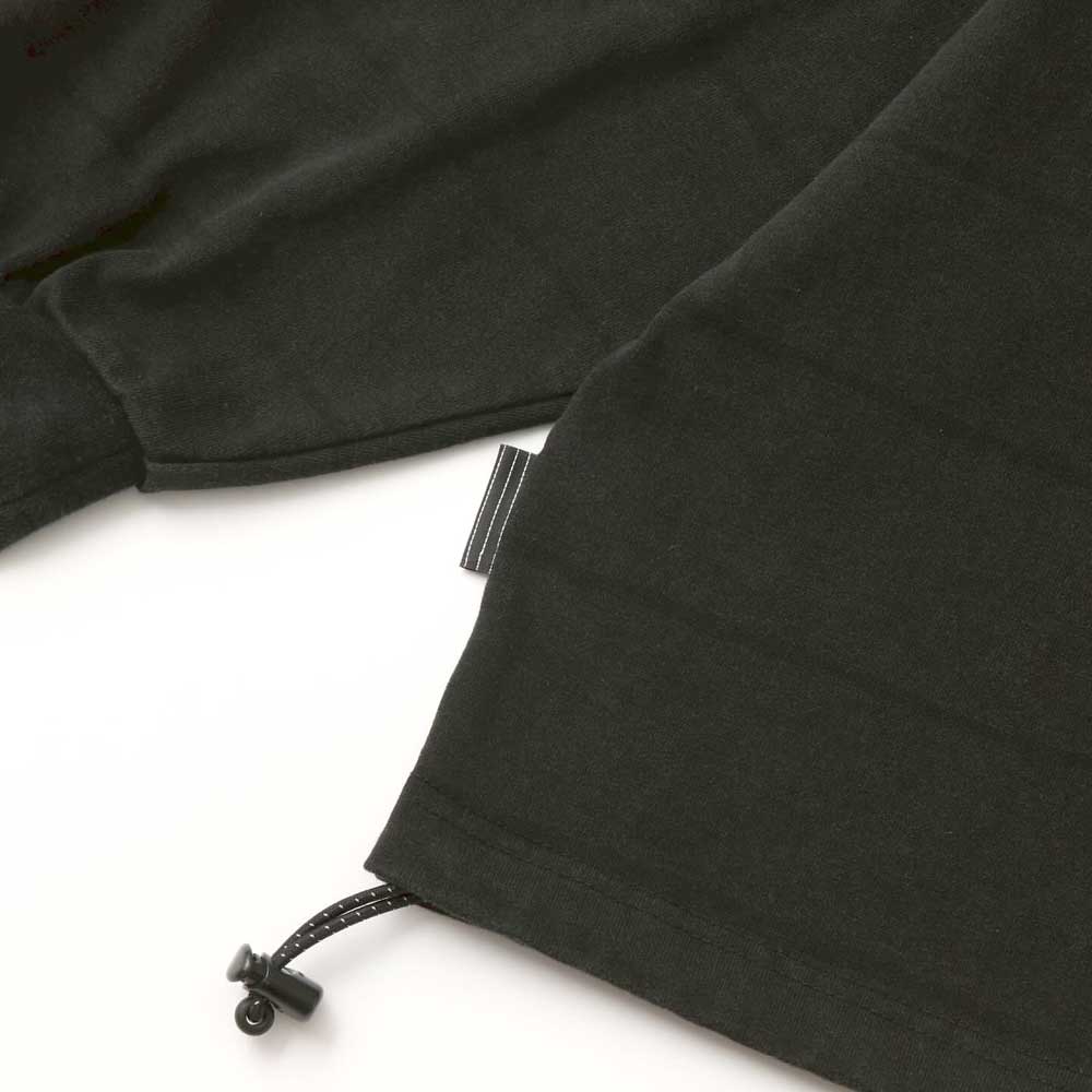 SIDE STRIPE HOODY LS TEE(DISCHARGED)