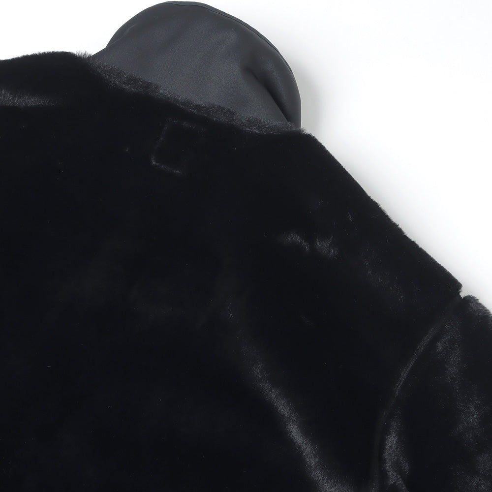 Piping Jacket - Micro Fur