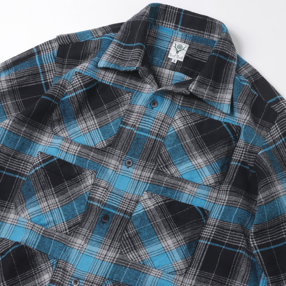 6 Pocket Shirt - Flannel Twill / Plaid