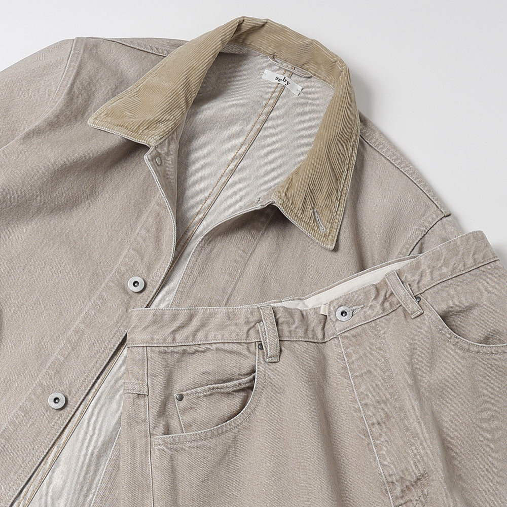 WORKERS JACKET - 13.5oz Rope Dyeing Color Denim VIN -