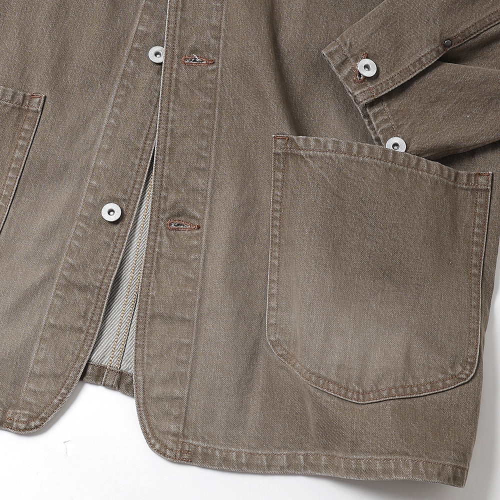 WORKERS JACKET - 13.5oz Rope Dyeing Color Denim VIN -