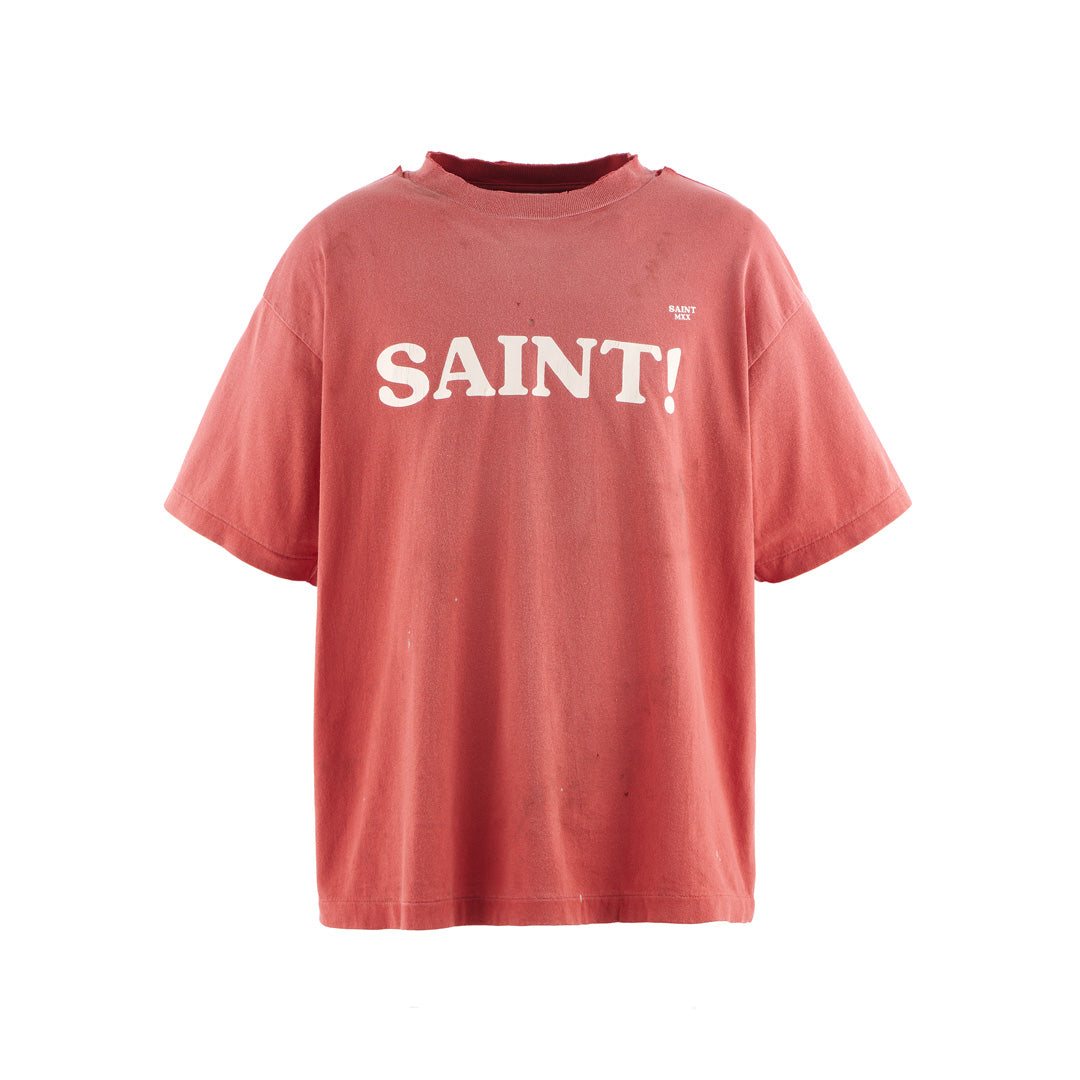 S/S TEE SAINT / RED