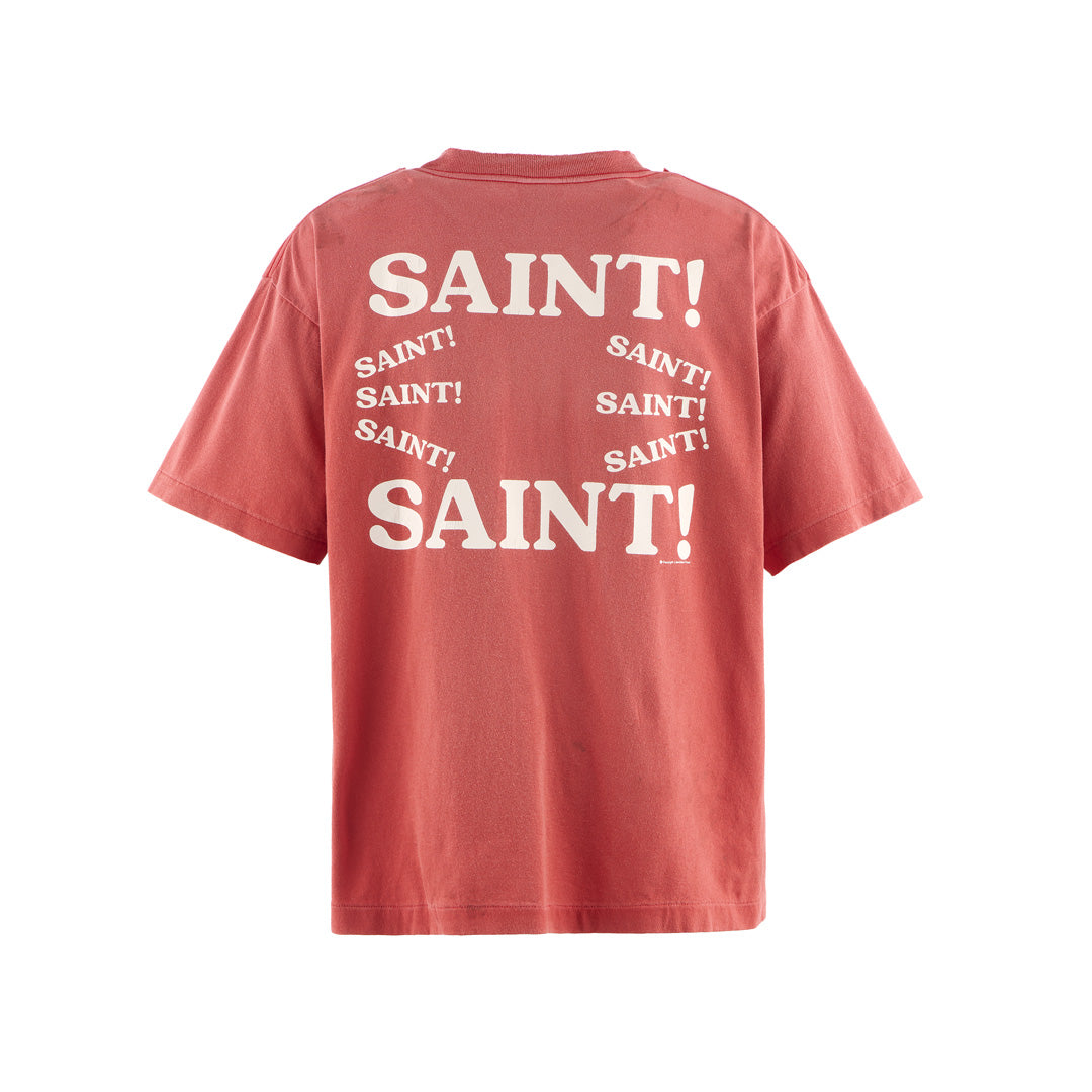 S/S TEE SAINT / RED