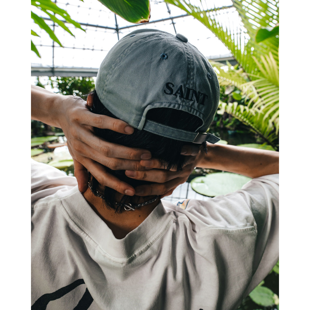 6 PANEL CAP LACERATING BLUE