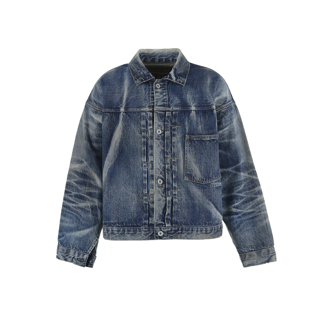 SAINT Mxxxxxx × BerBerJin DENIM JACKET DAMAGE