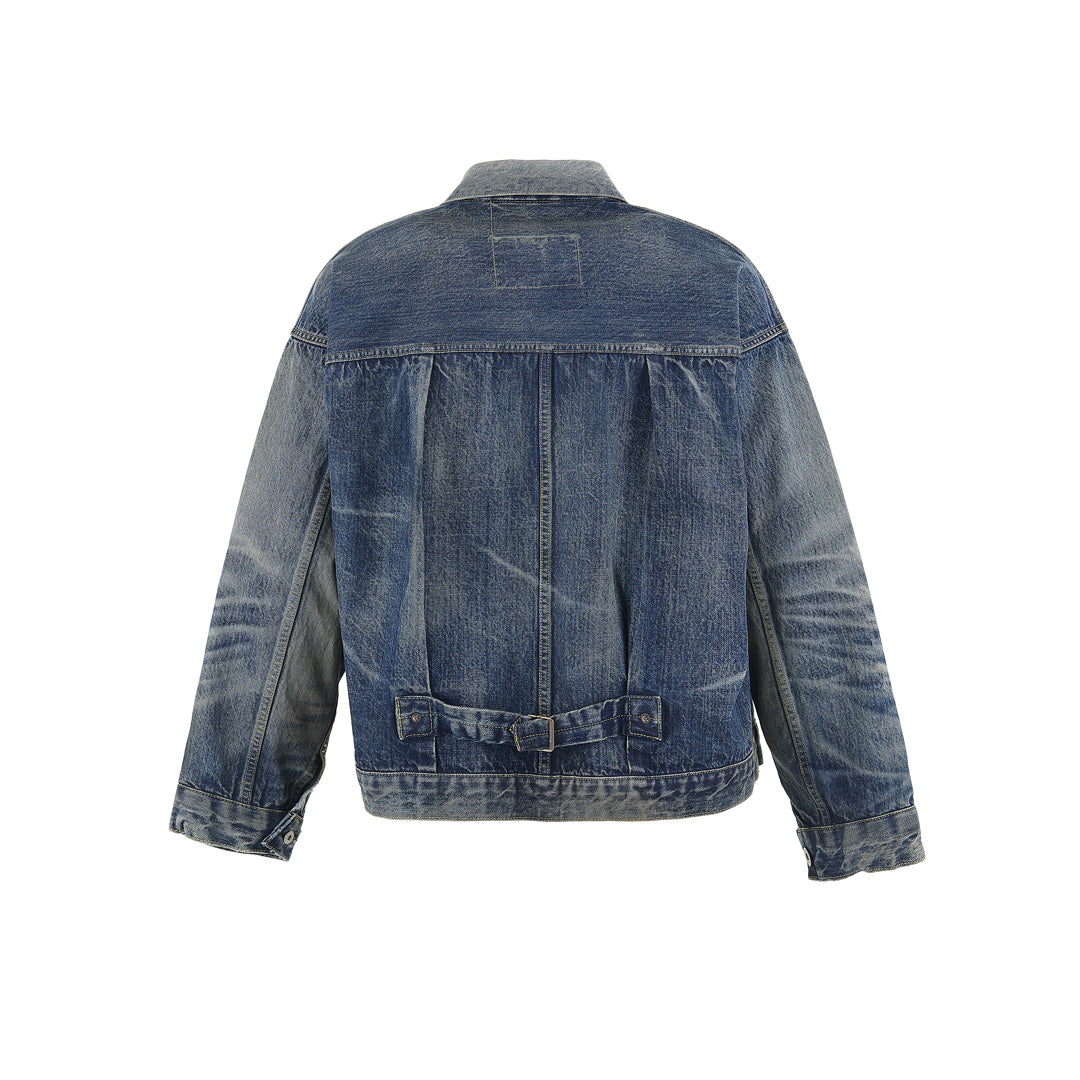 SAINT Mxxxxxx × BerBerJin DENIM JACKET DAMAGE