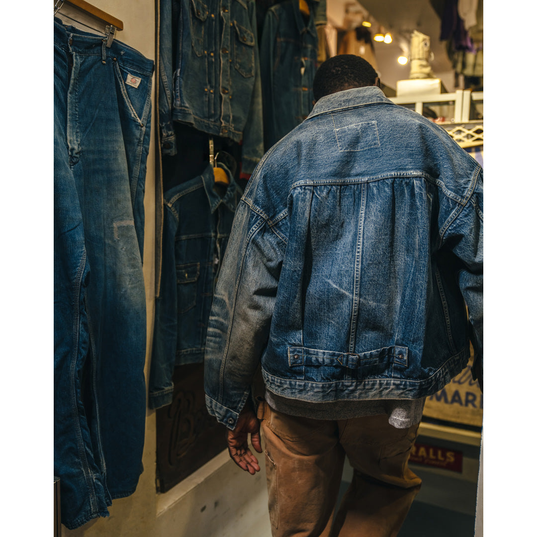 SAINT Mxxxxxx × BerBerJin DENIM JACKET DAMAGE