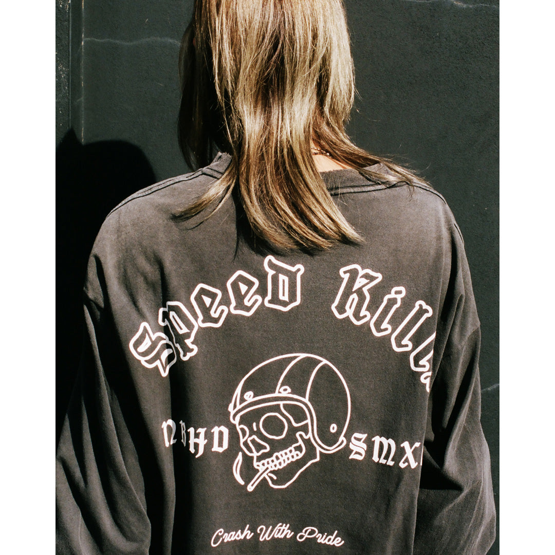 SAINT Mxxxxxx × NEIGHBORHOOD STHD . LS TEE SPEED KILLS