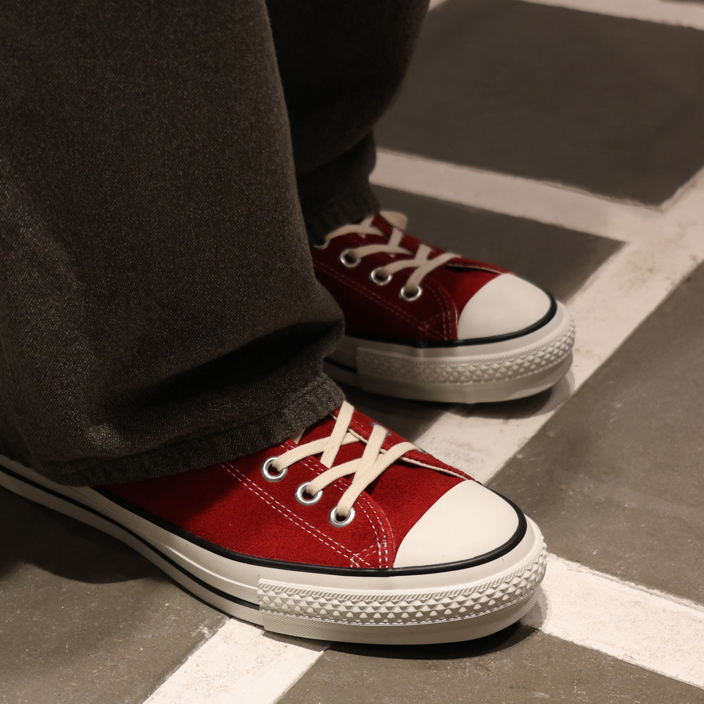 SUEDE ALL STAR J OX(RED)