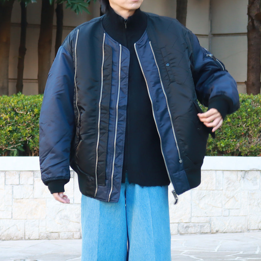 FACETASM×AVIREX×DOGS BUG MA-1 JACKET