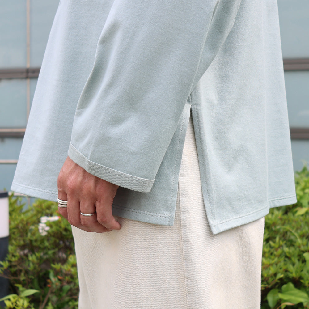 Henley Neck Long Sleeve Shirt