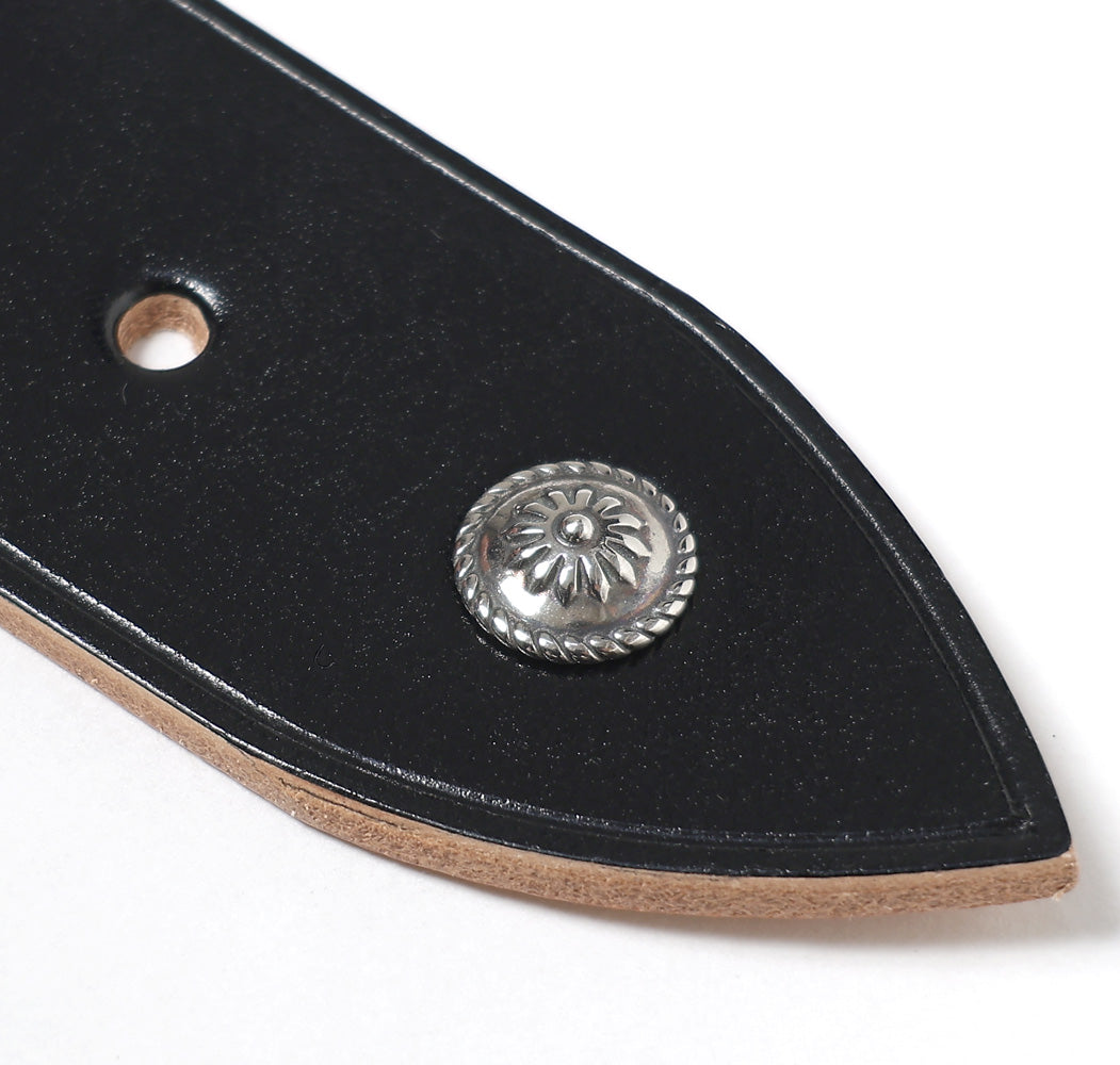 WIDE LEATHER BELT