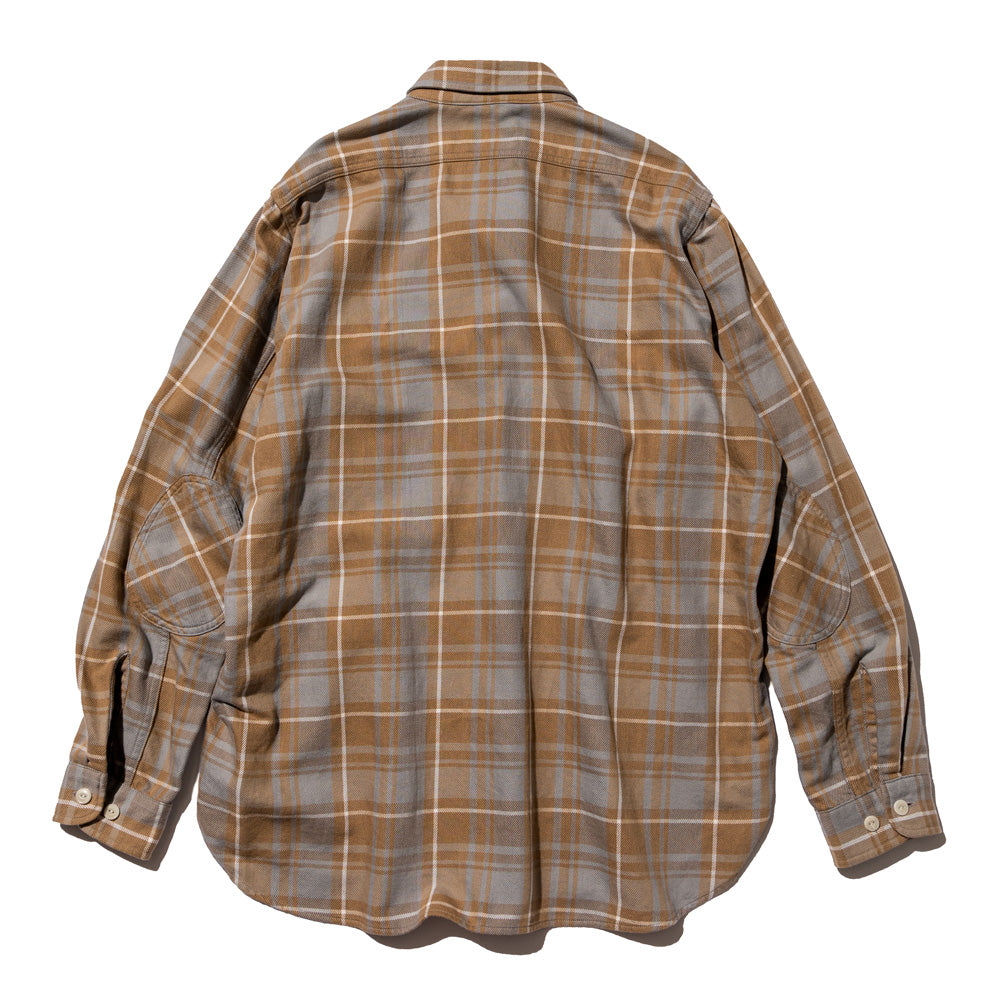 Unlikely Elbow Patch Flannel Work Shirts