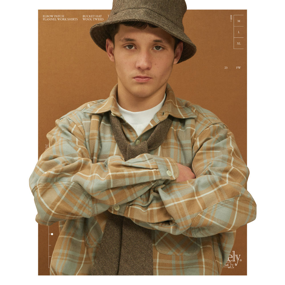 Unlikely Bucket Hat Wool Tweed