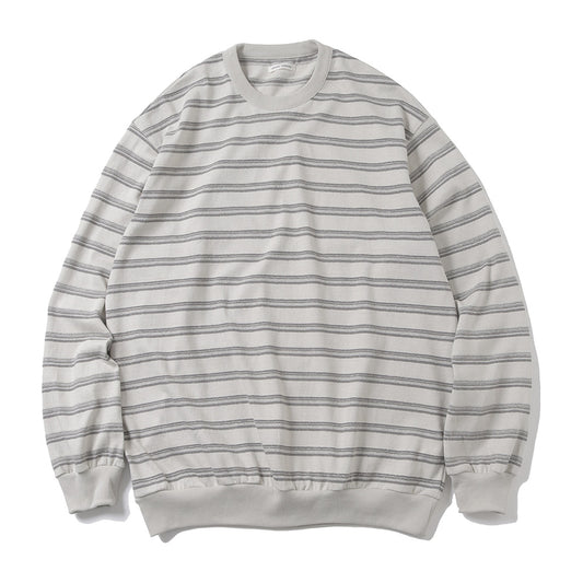 KASURI BORDER L/S T-SHIRTS