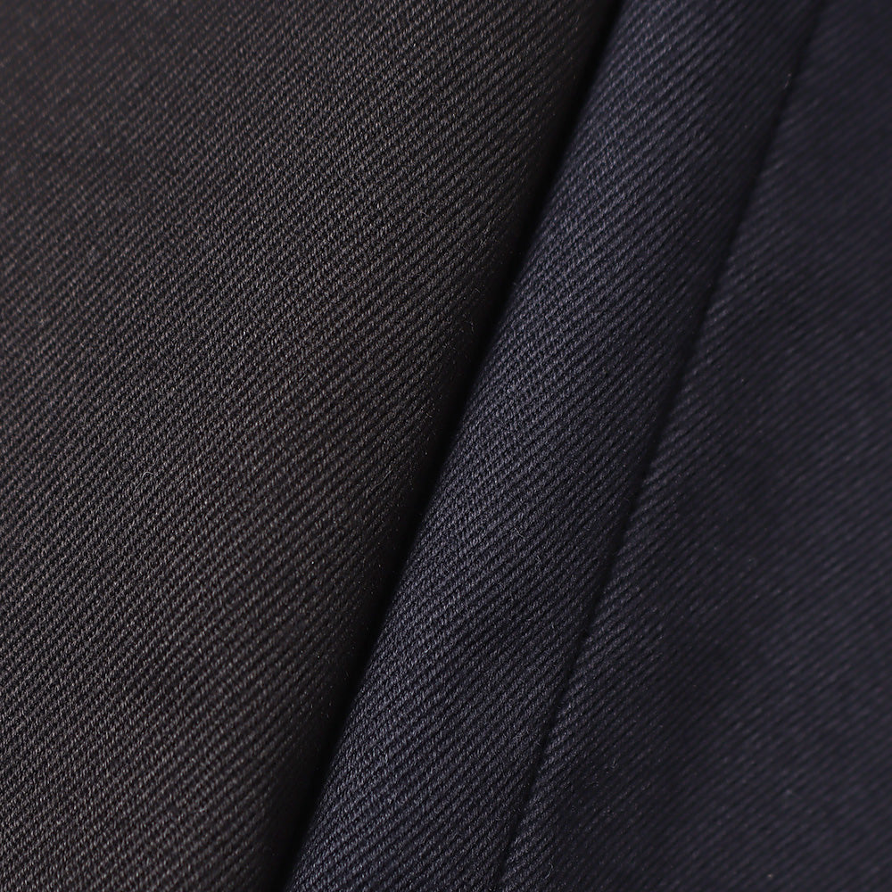 NO TUCK WIDE CHINO TROUSERS