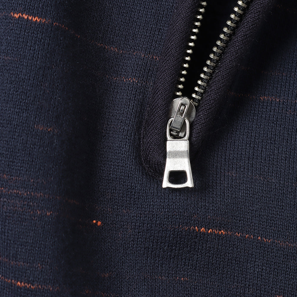 HALF ZIP SWEAT