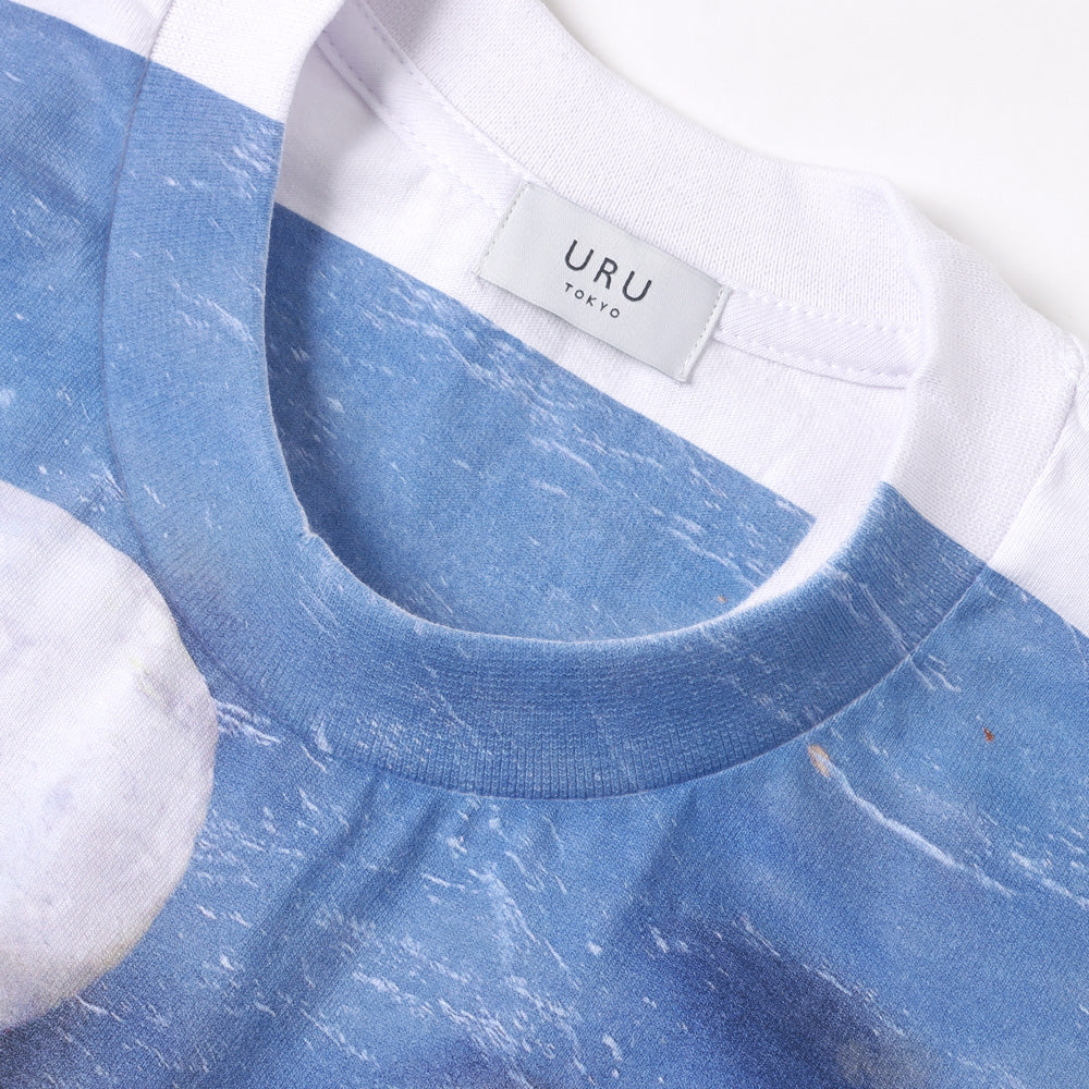 PRINT TEE (STONE)