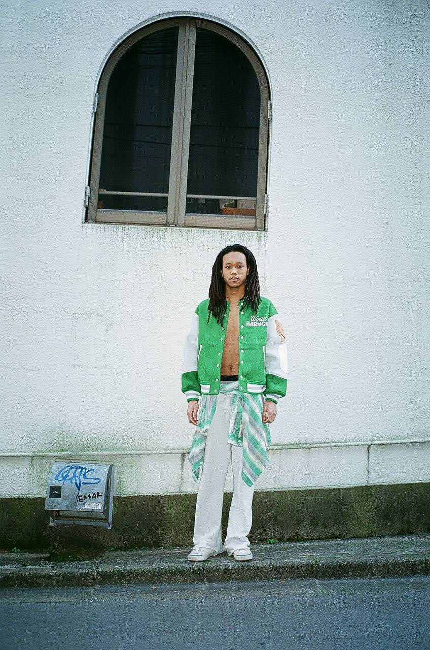 SA-VARSITY JKT/PIGEN/GREEN