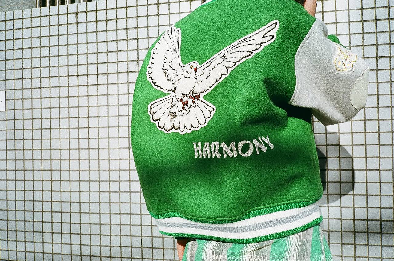 SA-VARSITY JKT/PIGEN/GREEN