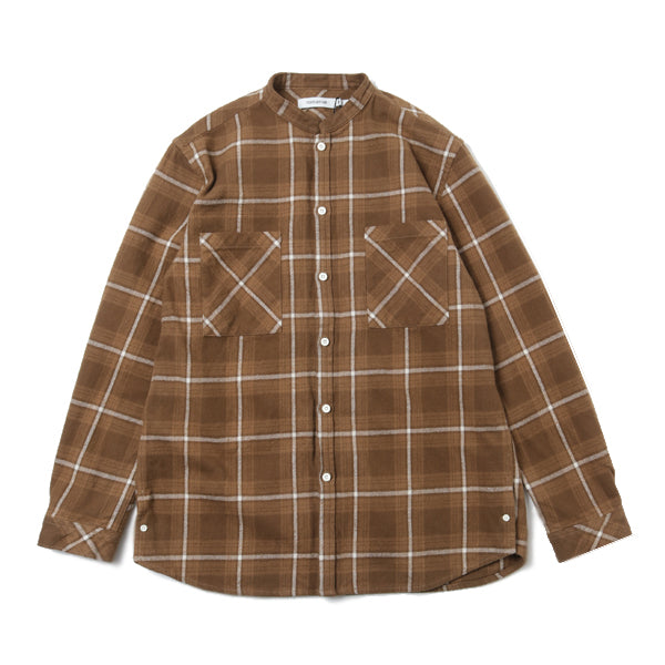 MASTER BIG SHIRT COTTON TWILL OVERPLAID