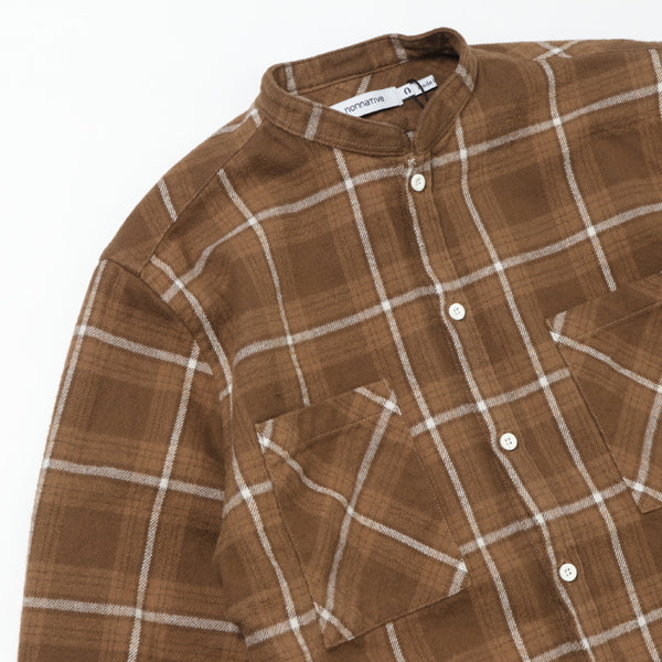 MASTER BIG SHIRT COTTON TWILL OVERPLAID