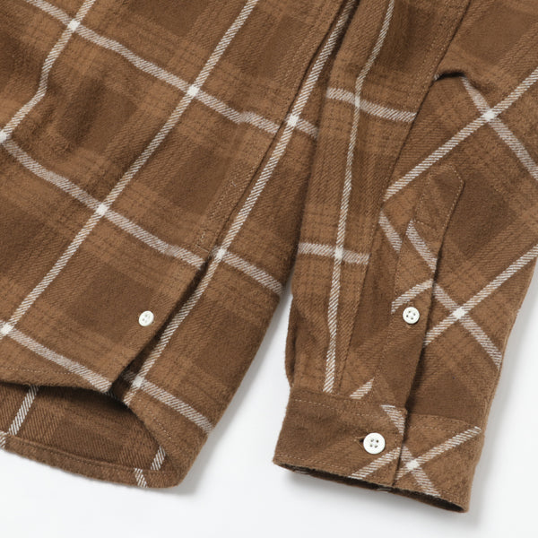 MASTER BIG SHIRT COTTON TWILL OVERPLAID