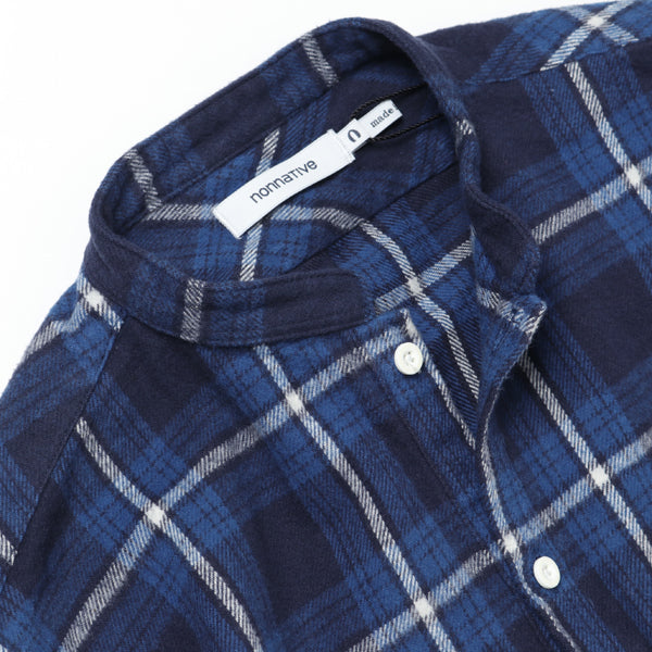 MASTER BIG SHIRT COTTON TWILL OVERPLAID