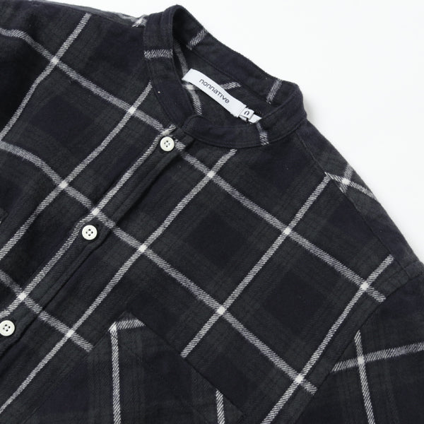 MASTER BIG SHIRT COTTON TWILL OVERPLAID