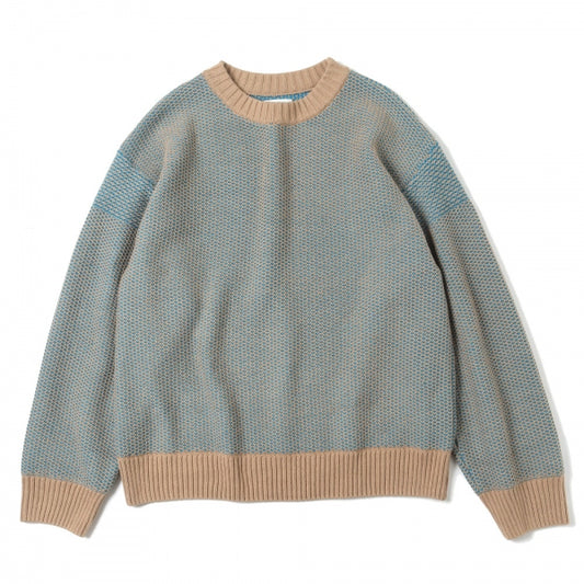 Raven Pattern Crew Neck Knit