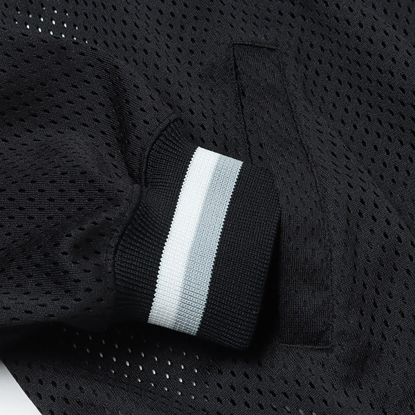 MESH VARSITY JACKET