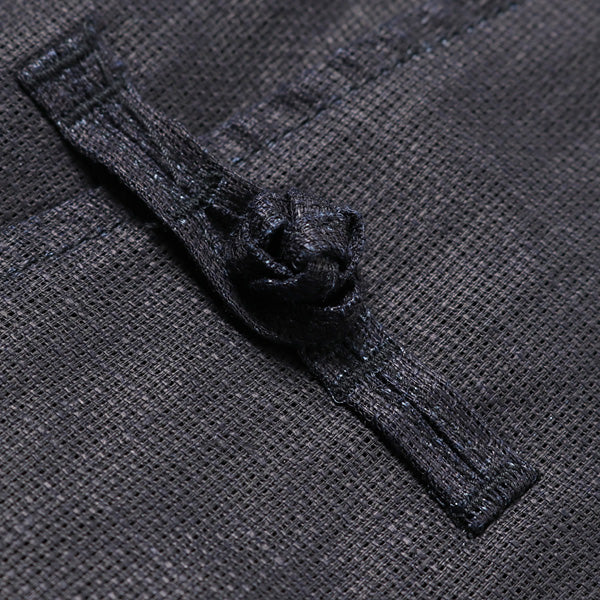 China Shirt - Linen Cloth / Ink Dye