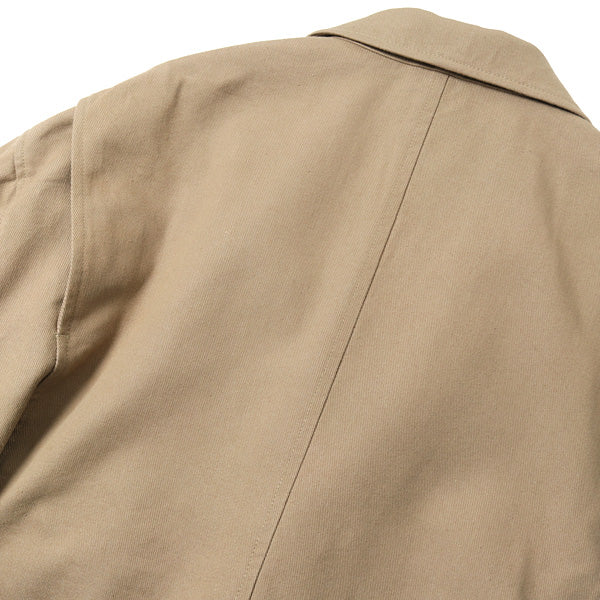 SILK CHINO CUT-OFF JACKET
