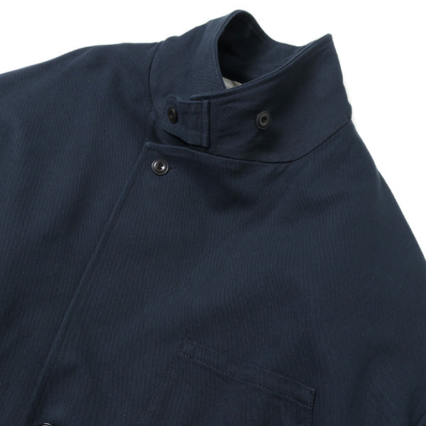 SILK CHINO CUT-OFF JACKET