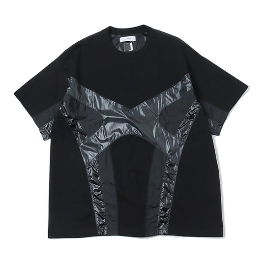 NYLON PATCHWORK TEE