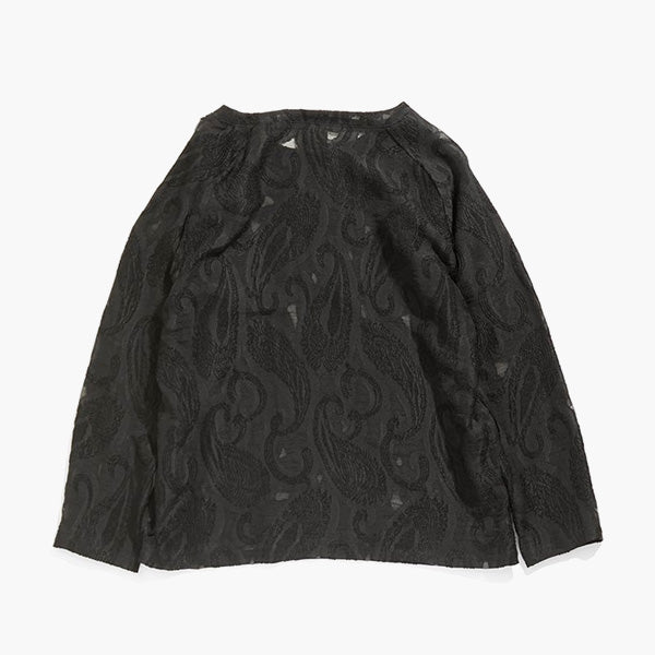 L/S U Neck Tee - Paisley Cut Jq