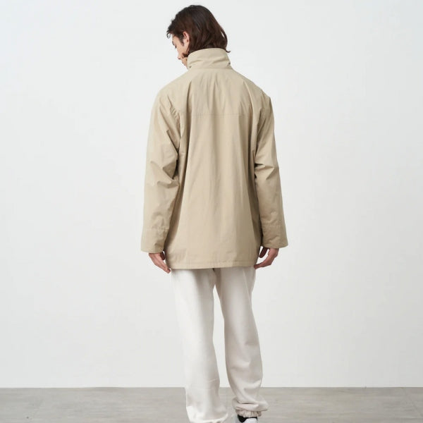 VENTILE SUEDE | STAND FIELD COAT