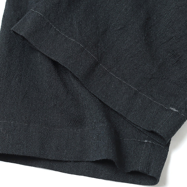 Silk Wool Tropical Easy Pants