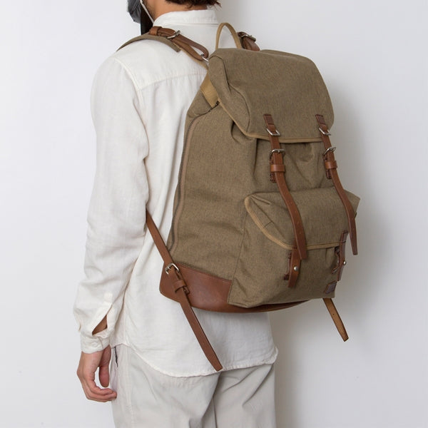 Nylon Polyester Canvas Backpack 29L with HORWEEN