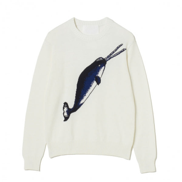 WHALE INTERSIA KNIT