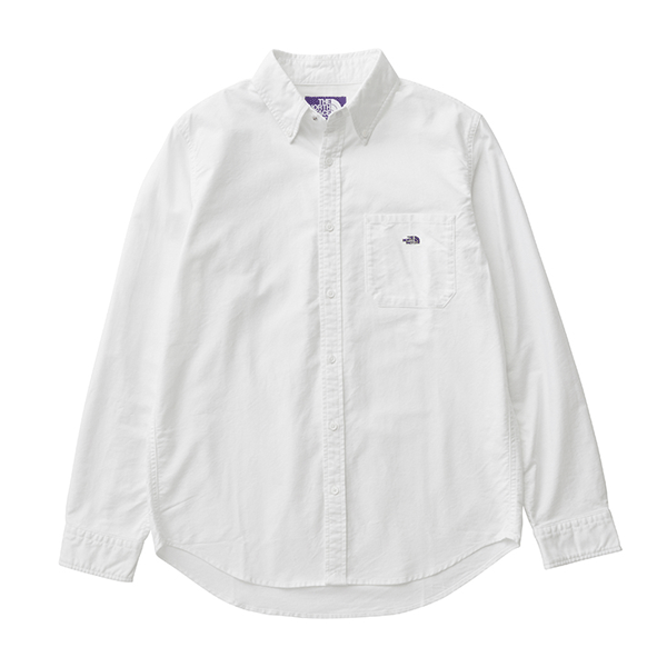 Cotton Polyester OX B.D. Shirt (NT3907N) | THE NORTH FACE PURPLE