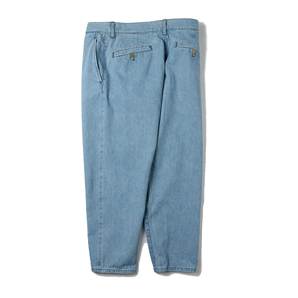SLIM CROPPED DENIM PANTS