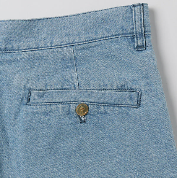 SLIM CROPPED DENIM PANTS